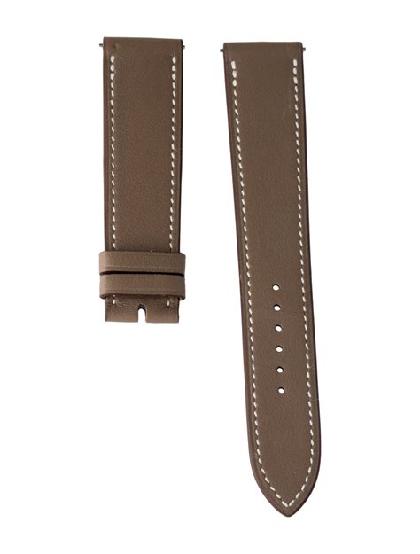 hermes 19mm watch strap|custom bespoke Hermes watch strap.